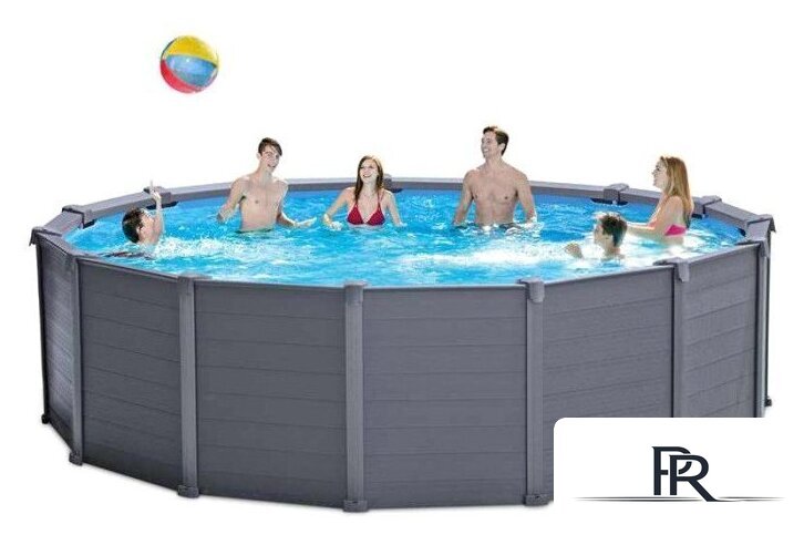 Каркасный бассейн Intex Graphite Gray Panel 26384 (478х124) - Изображение №2 — Интернет-магазин ПроЗаказ