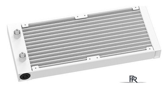 Система жидкостного охлаждения для процессора DeepCool LE240 V2 Pure White R-LE240PURE-WHLNMD-G-1 - Изображение №3 — Интернет-магазин ПроЗаказ