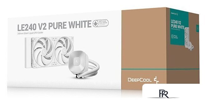 Система жидкостного охлаждения для процессора DeepCool LE240 V2 Pure White R-LE240PURE-WHLNMD-G-1 - Изображение №6 — Интернет-магазин ПроЗаказ
