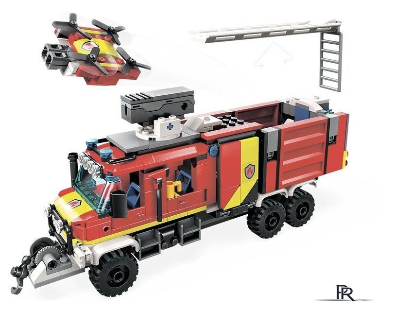 Конструктор LEGO City 60374 Машина пожарного расчета - Изображение №7 — Интернет-магазин ПроЗаказ