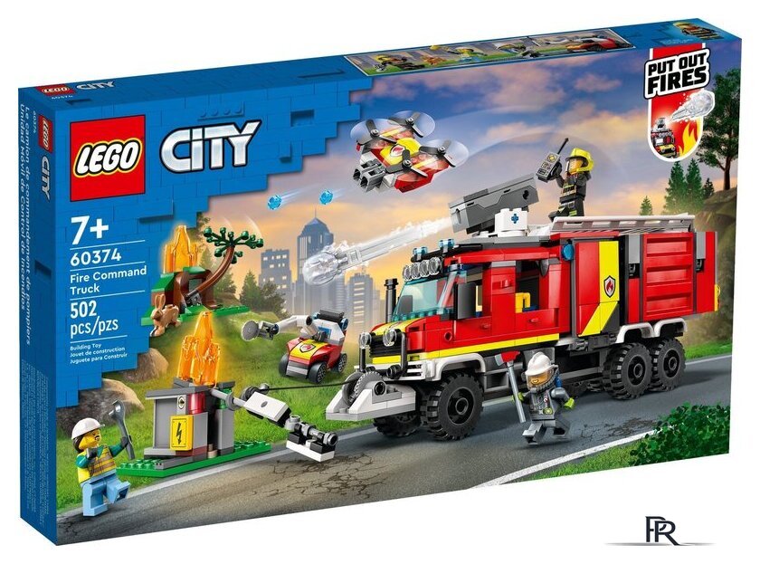 Конструктор LEGO City 60374 Машина пожарного расчета - Изображение №1 — Интернет-магазин ПроЗаказ