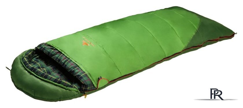 Спальный мешок AlexikA Siberia Compact Plus 200 (правая молния, зеленый) - Изображение №1 — Интернет-магазин ПроЗаказ