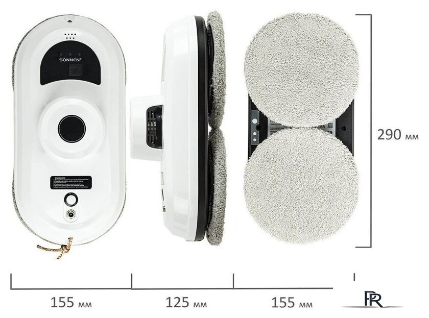 Робот для мытья окон Sonnen Tech RWC-122 UltraClear - Изображение №10 — Интернет-магазин ПроЗаказ