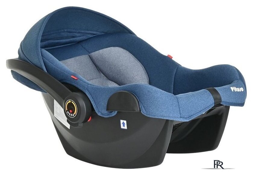 Детское автокресло Pituso Santiso R201 (джинс/светло-серый) - Изображение №8 — Интернет-магазин ПроЗаказ