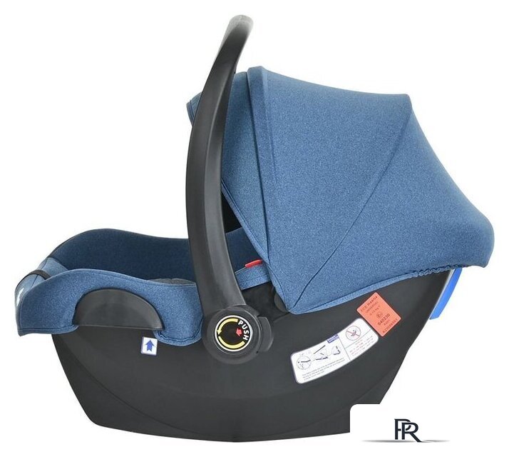 Детское автокресло Pituso Santiso R201 (джинс/светло-серый) - Изображение №4 — Интернет-магазин ПроЗаказ
