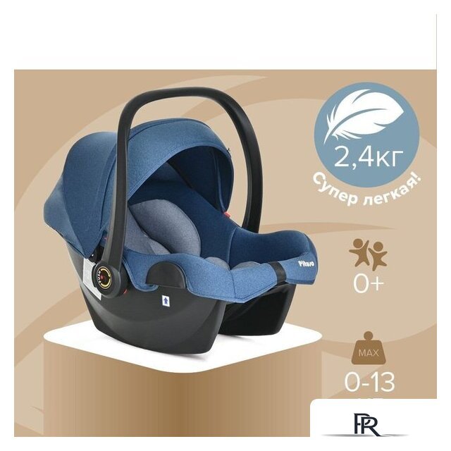 Детское автокресло Pituso Santiso R201 (джинс/светло-серый) - Изображение №11 — Интернет-магазин ПроЗаказ