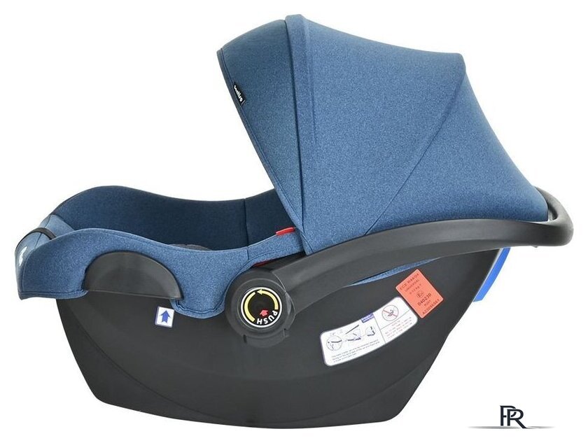 Детское автокресло Pituso Santiso R201 (джинс/светло-серый) - Изображение №6 — Интернет-магазин ПроЗаказ