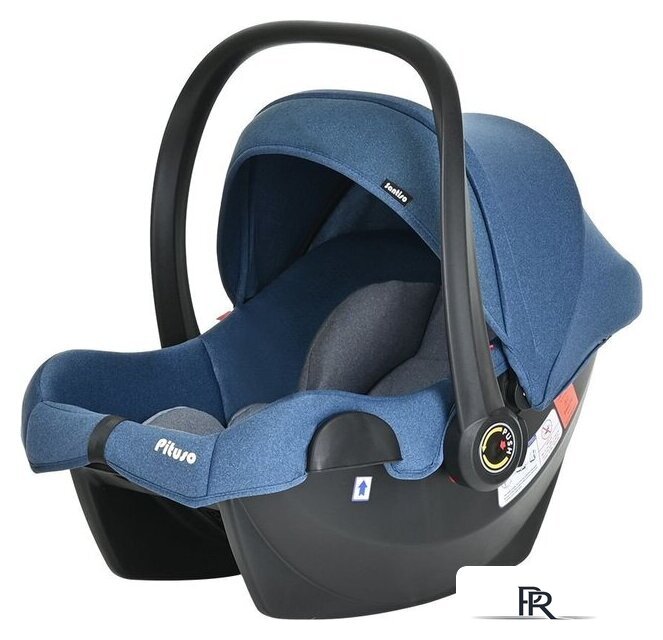 Детское автокресло Pituso Santiso R201 (джинс/светло-серый) - Изображение №3 — Интернет-магазин ПроЗаказ