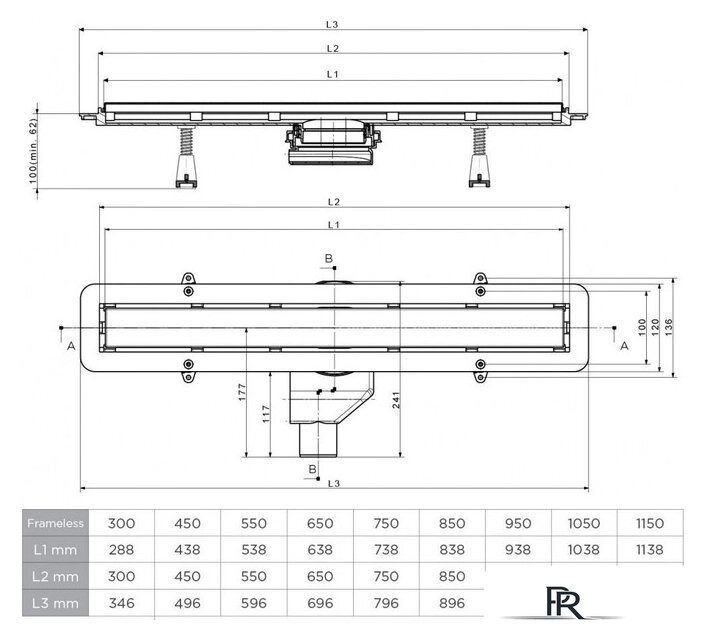 Трап/канал Pestan Bettoserb Frameless 950 13701234-NEW (328844) - Изображение №7 — Интернет-магазин ПроЗаказ