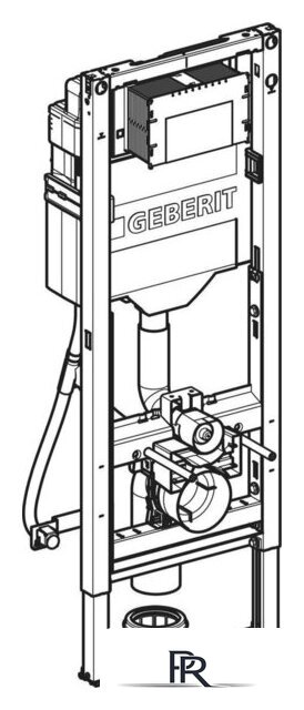 Инсталляция для унитаза Geberit Duofix 111.350.00.6 - Изображение №2 — Интернет-магазин ПроЗаказ