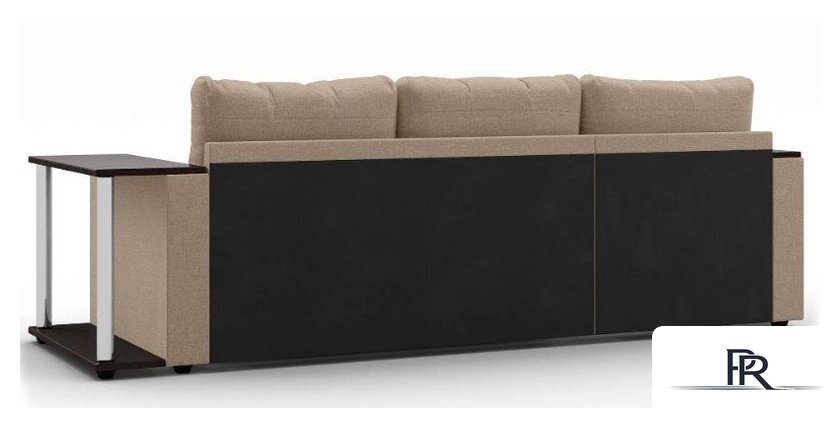 Диван Mio Tesoro Атланта 110 (Savana Camel/Ecostile Chocolate) - Изображение №4 — Интернет-магазин ПроЗаказ