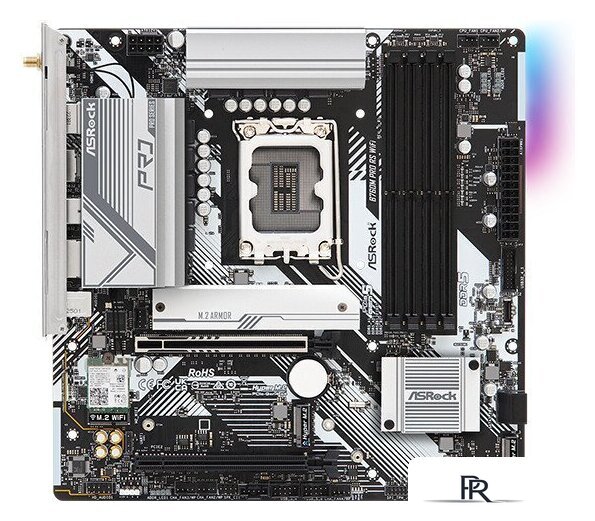 Материнская плата ASRock B760M Pro RS WiFi - Изображение №2 — Интернет-магазин ПроЗаказ