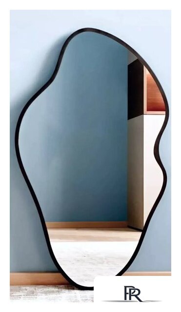 Зеркало с подсветкой  EMZE 45x77 LED.UV.NF.45.77.CHE.4K (черный с УФ-окантовкой и подсветкой) - Изображение №1 — Интернет-магазин ПроЗаказ