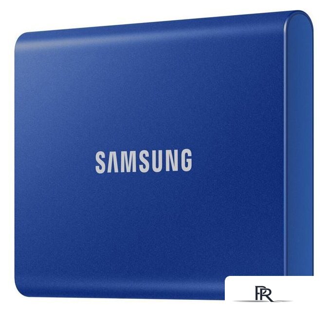 Внешний накопитель Samsung T7 2TB (синий) - Изображение №3 — Интернет-магазин ПроЗаказ