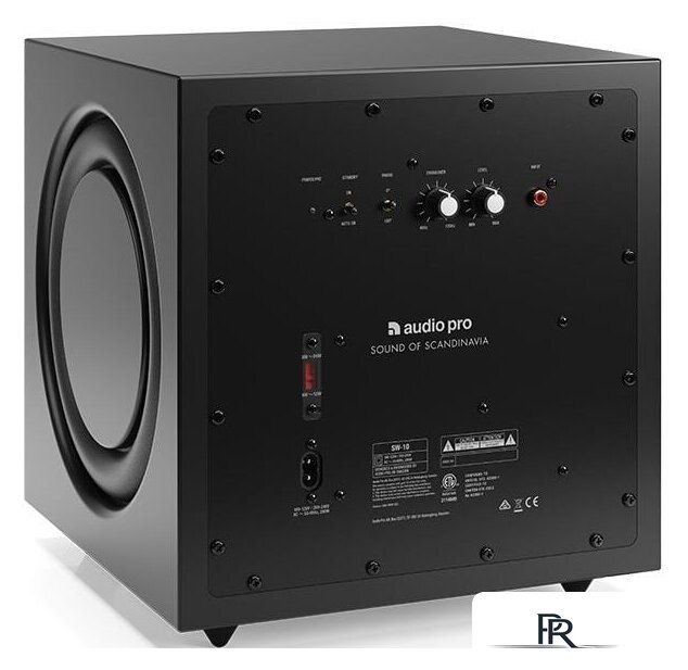Проводной сабвуфер Audio Pro SW-10 (черный) - Изображение №4 — Интернет-магазин ПроЗаказ