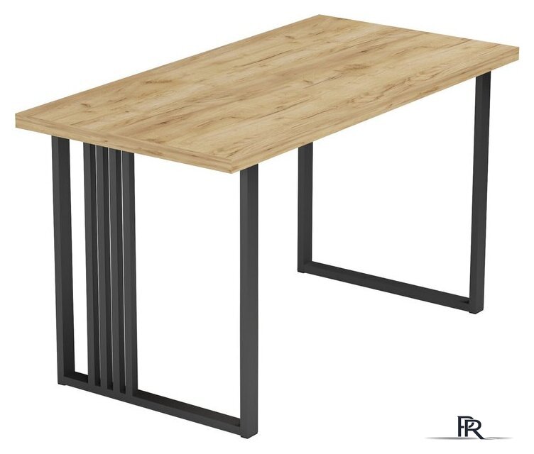 Кухонный стол Mio Tesoro Laim 36 120x66 (дуб крафт золотой/черный) - Изображение №1 — Интернет-магазин ПроЗаказ