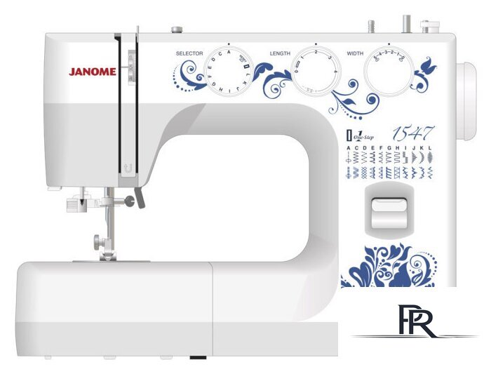 Электромеханическая швейная машина Janome 1547 - Изображение №1 — Интернет-магазин ПроЗаказ