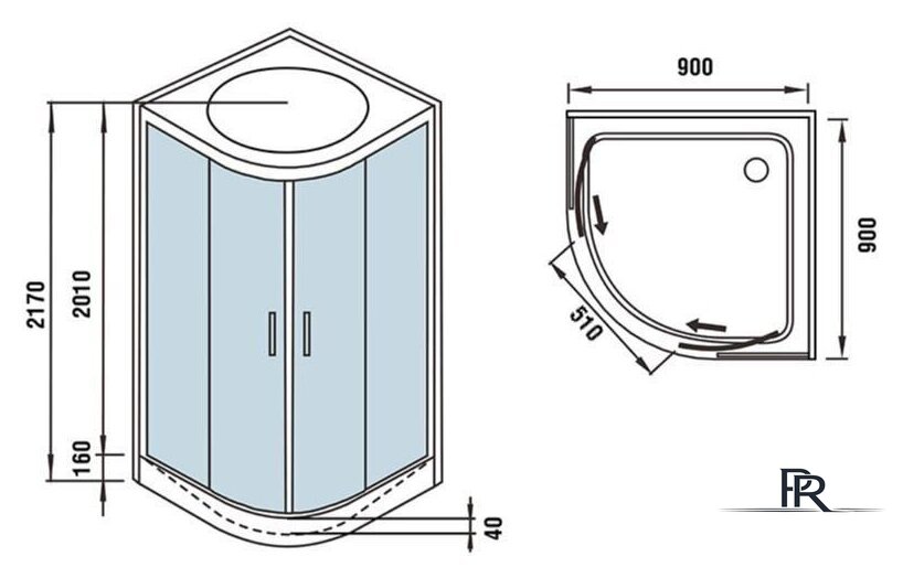 Душевая кабина WeltWasser WW500 Werra 902 - Изображение №16 — Интернет-магазин ПроЗаказ