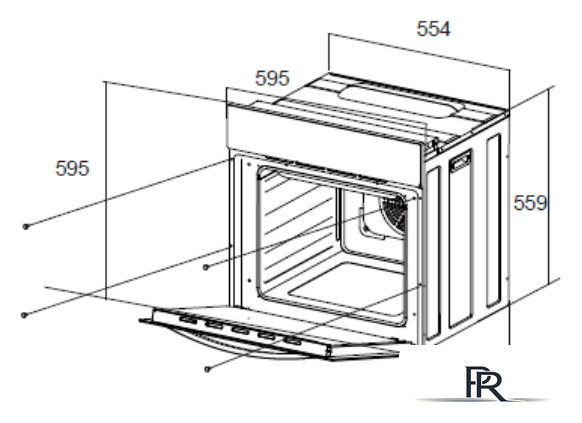 Электрический духовой шкаф MAUNFELD EOEC.564TB - Изображение №2 — Интернет-магазин ПроЗаказ