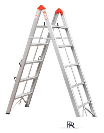 Лестница-стремянка FORSAGE F-TL603-5 (2x5 ступеней) - Изображение №1 — Интернет-магазин ПроЗаказ