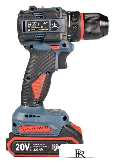 Дрель-шуруповерт КВТ Профи DB-20-13 (с 2-мя АКБ, кейс) - Изображение №2 — Интернет-магазин ПроЗаказ