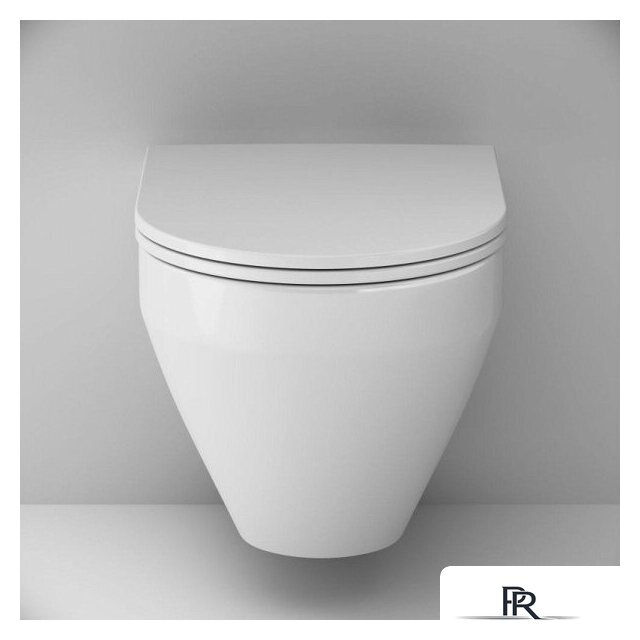 Унитаз подвесной AM.PM Spirit V2.0 Aquaspin C701900SC (с сиденьем) - Изображение №3 — Интернет-магазин ПроЗаказ