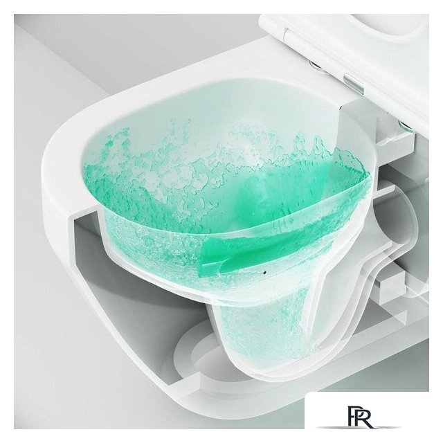 Унитаз подвесной AM.PM Spirit V2.0 Aquaspin C701900SC (с сиденьем) - Изображение №11 — Интернет-магазин ПроЗаказ