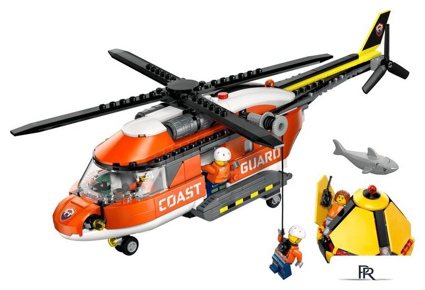 Конструктор LEGO City 60503 Вертолёт береговой охраны - Изображение №2 — Интернет-магазин ПроЗаказ