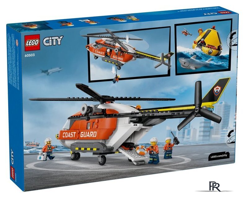 Конструктор LEGO City 60503 Вертолёт береговой охраны - Изображение №12 — Интернет-магазин ПроЗаказ