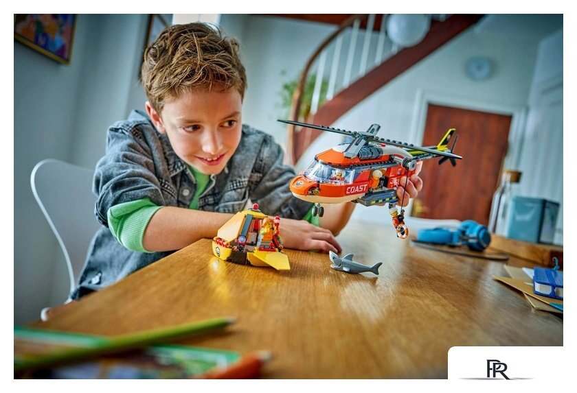 Конструктор LEGO City 60503 Вертолёт береговой охраны - Изображение №8 — Интернет-магазин ПроЗаказ