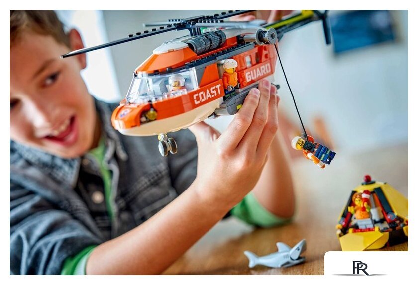 Конструктор LEGO City 60503 Вертолёт береговой охраны - Изображение №9 — Интернет-магазин ПроЗаказ