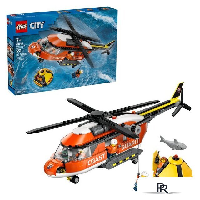 Конструктор LEGO City 60503 Вертолёт береговой охраны - Изображение №1 — Интернет-магазин ПроЗаказ
