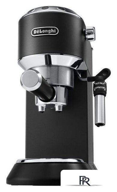 Рожковая кофеварка DeLonghi Dedica EC 685.BK - Изображение №2 — Интернет-магазин ПроЗаказ