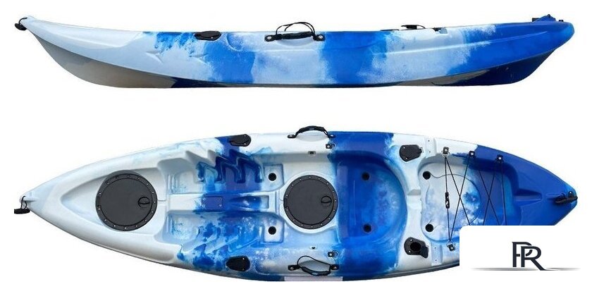 Байдарка BarrakuDA SOT268 (синий/белый) - Изображение №2 — Интернет-магазин ПроЗаказ