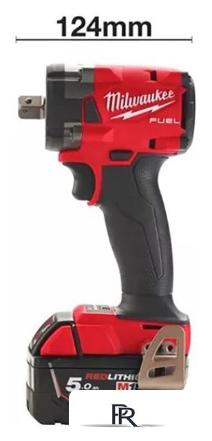 Гайковерт Milwaukee M18 FIW2P12-502X 4933478447 (с 2-мя АКБ, кейс) - Изображение №2 — Интернет-магазин ПроЗаказ