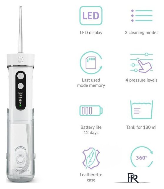 Ирригатор  TrueLife Aquafloss Mini M50 (белый) - Изображение №1 — Интернет-магазин ПроЗаказ