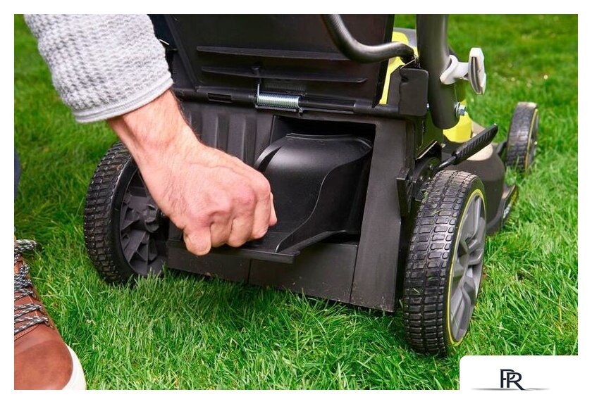 Газонокосилка Ryobi RY18LMX37A-150 (с АКБ 5 Ah) - Изображение №6 — Интернет-магазин ПроЗаказ