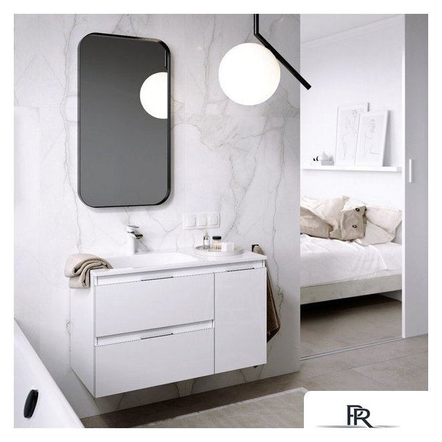  Aqwella Зеркало RM 50x90 RM0205BLK (черный) - Изображение №3 — Интернет-магазин ПроЗаказ