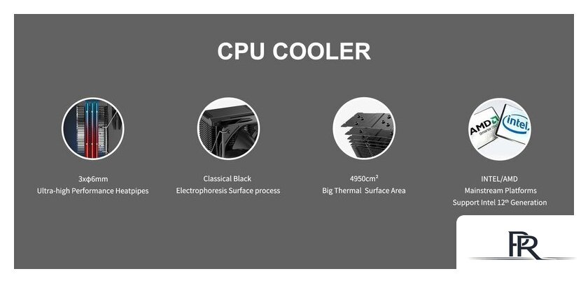 Кулер для процессора PCCooler Paladin EX300S - Изображение №7 — Интернет-магазин ПроЗаказ