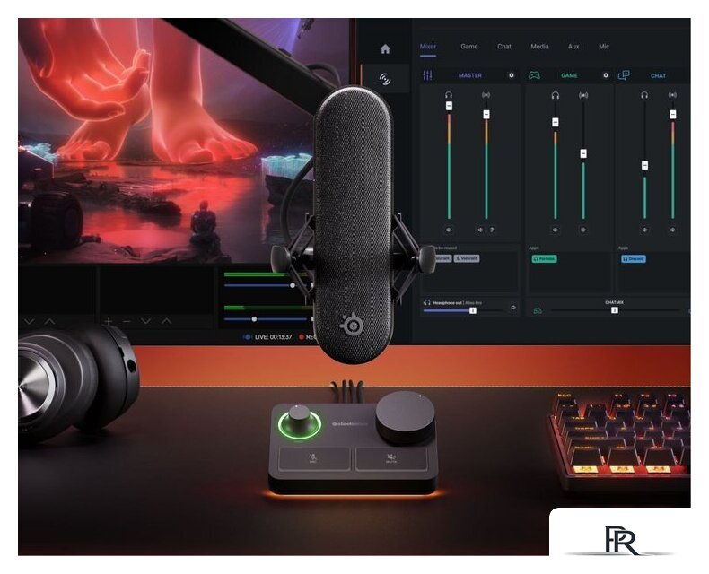 Проводной микрофон SteelSeries Alias Pro - Изображение №3 — Интернет-магазин ПроЗаказ