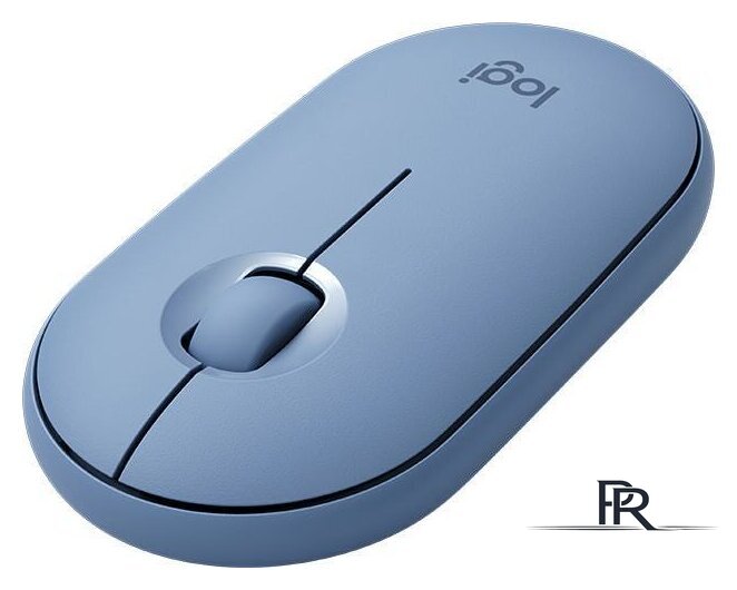 Мышь Logitech M350 Pebble (голубой) - Изображение №2 — Интернет-магазин ПроЗаказ