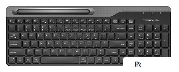 Клавиатура A4Tech Fstyler FBK25 (черный/серый) - Изображение №1 — Интернет-магазин ПроЗаказ