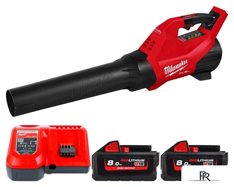 Садовая воздуходувка Milwaukee M18 FUEL M18FBLG3-802 4933493302 (с 2-мя АКБ 8 Ач) - Изображение №1 — Интернет-магазин ПроЗаказ