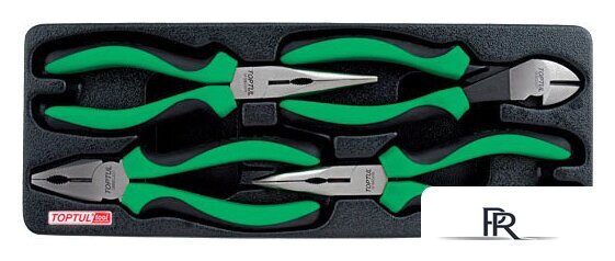 Набор пассатижей Toptul GBAT0402 4 предмета - Изображение №1 — Интернет-магазин ПроЗаказ