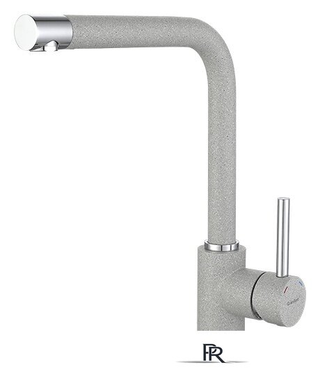 Смеситель GranFest Мрамор 3651 (серый) - Изображение №1 — Интернет-магазин ПроЗаказ