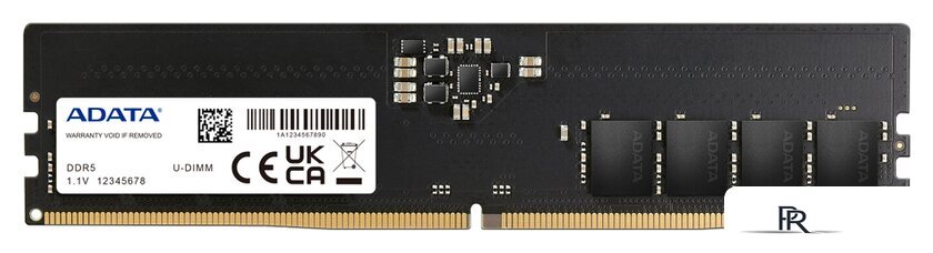 Оперативная память ADATA 16ГБ DDR5 4800 МГц AD5U480016G-S - Изображение №1 — Интернет-магазин ПроЗаказ
