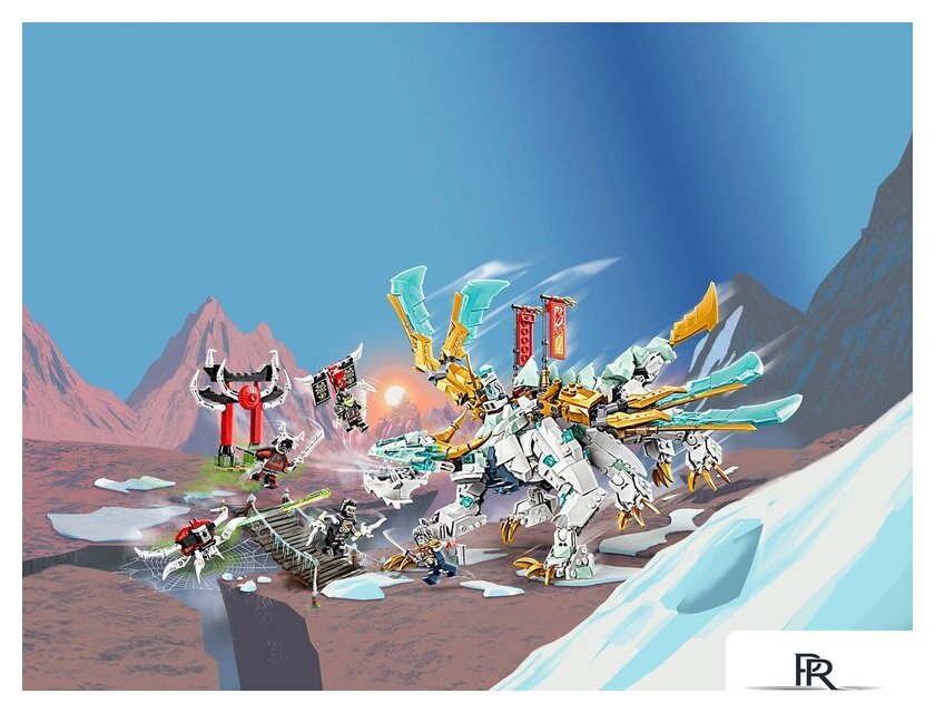 Конструктор LEGO Ninjago 71786 Ледяной дракон Зейна - Изображение №3 — Интернет-магазин ПроЗаказ