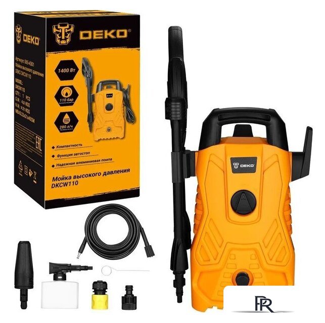 Мойка высокого давления Deko DKCW110 065-4301 - Изображение №1 — Интернет-магазин ПроЗаказ