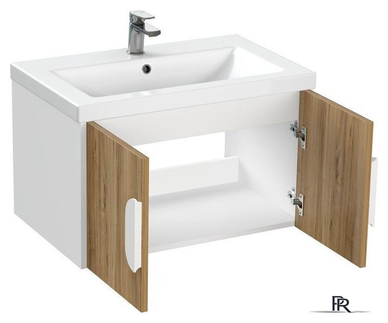  Cersanit Тумба под умывальник Como 70 69342 (орех) - Изображение №5 — Интернет-магазин ПроЗаказ