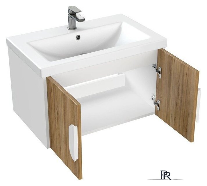  Cersanit Тумба под умывальник Como 70 69342 (орех) - Изображение №3 — Интернет-магазин ПроЗаказ